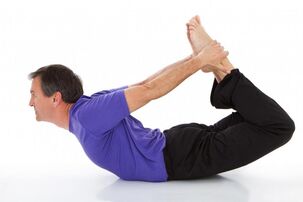 Yoga asana pour la prostatite